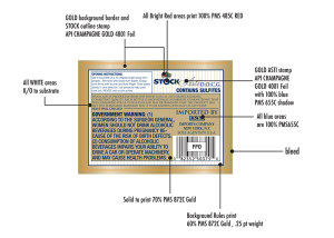 STOCK Asti wine label back, with specs STOCK Asti wine label back, with specs
